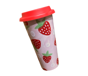 Eagan Strawberry Travel Mug
