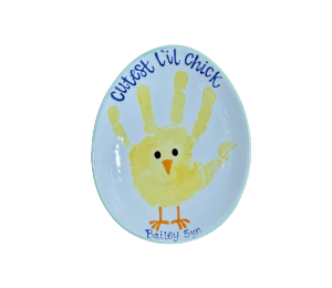 Eagan Little Chick Egg Plate