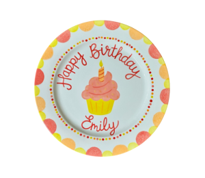 Eagan Birthday Cupcake Plate