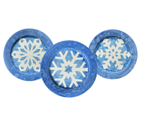 Eagan Paper Snowflake Plate